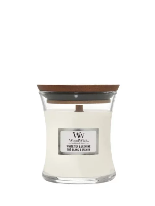 Świeca mała White Tea & Jasmine - WoodWick