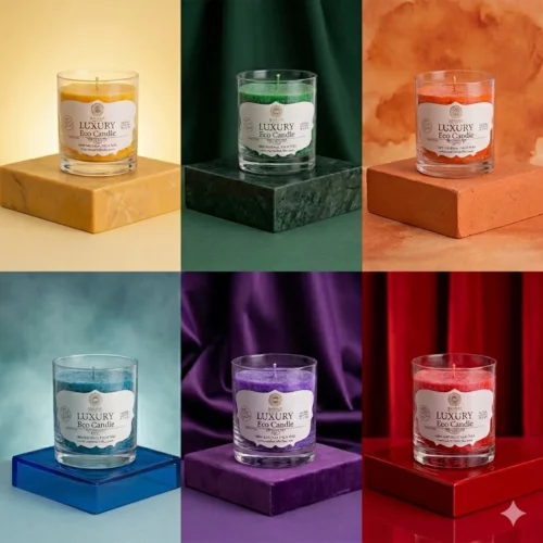 6 świec perfumowanych