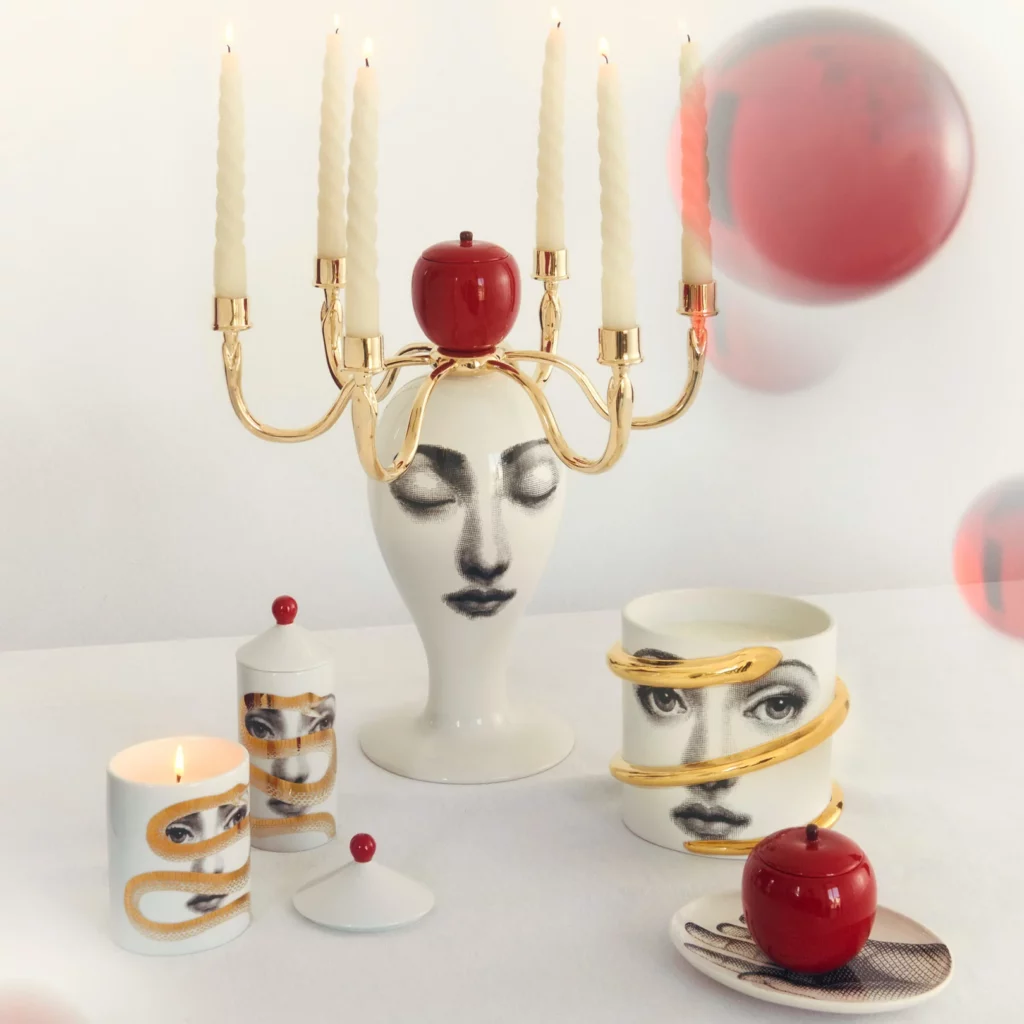 Ekskluzywne świece zapachowe Fornasetti