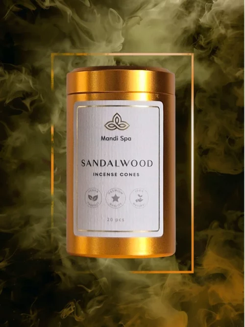 Kadzidełka stożkowe Sandalwood - Mandi Spa