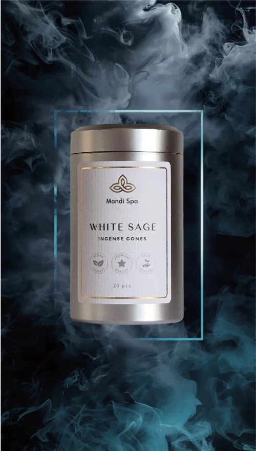 Kadzidełka stożkowe White Sage - Mandi Spa