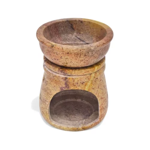 kominek ze steatytu kropelki