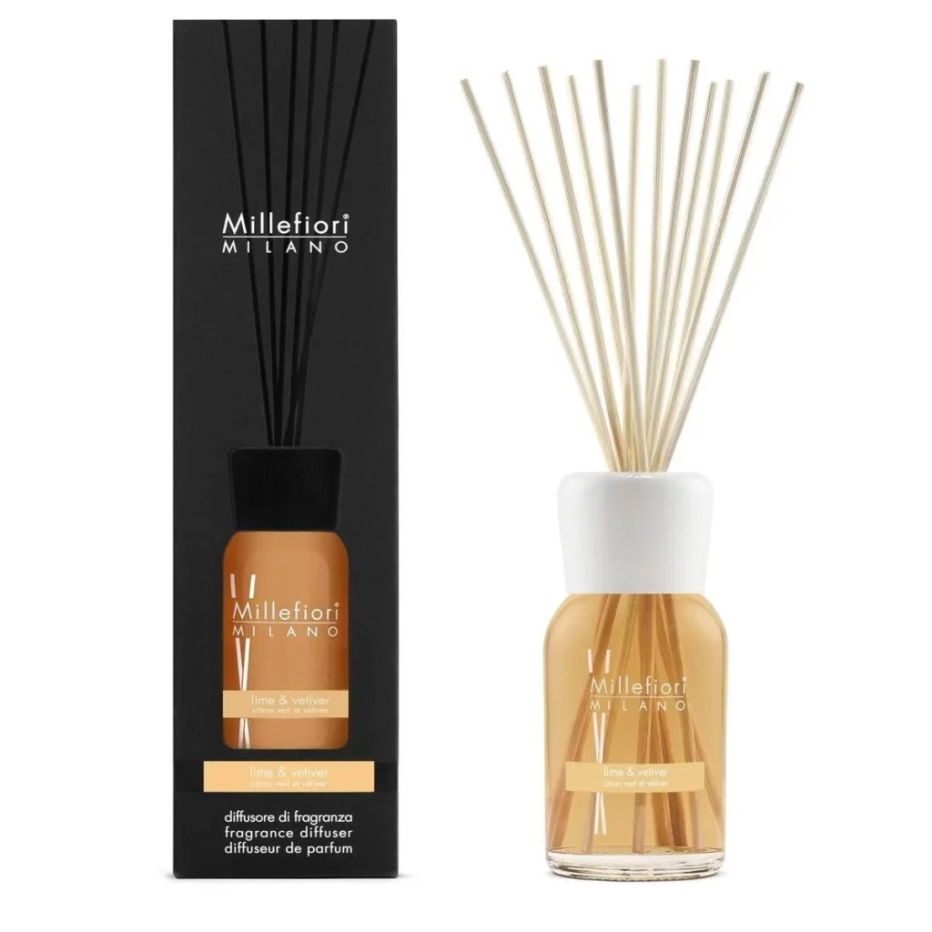 Patyczki zapachowe LIME & VETIVER 500 ml Millefiori Milano