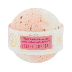 Musująca kula do kąpieli Bright Crystal - Saules