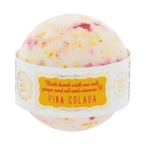 Musująca kula do kąpieli Pina Colada - Saules