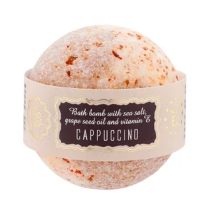 Musująca kula do kąpieli Cappucino - Saules