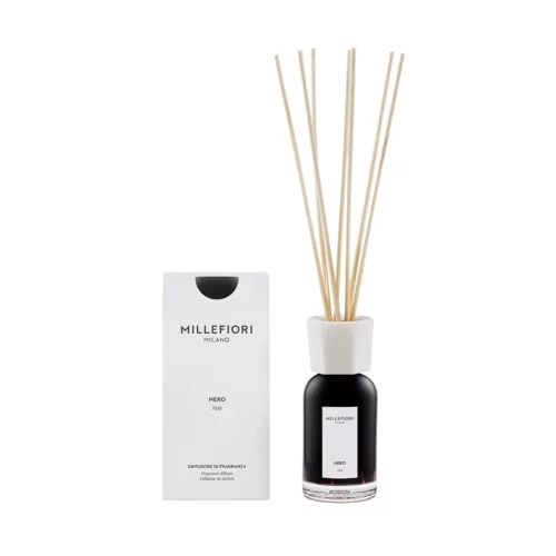 nero-paleczki-zapachowe-100-ml-millefiori-milano-1 Dyfuzor zapachowy z patyczkami NERO 100 ml