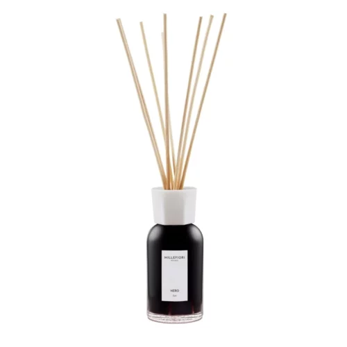 nero-paleczki-zapachowe-250-ml-millefiori-milano-3 Dyfuzor zapachowy z patyczkami NERO 250 ml