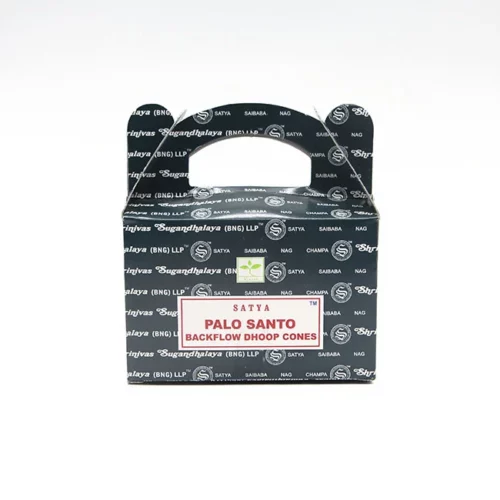 Kadzidełka stożkowe z przepływem wstecznym Palo Santo - Satya