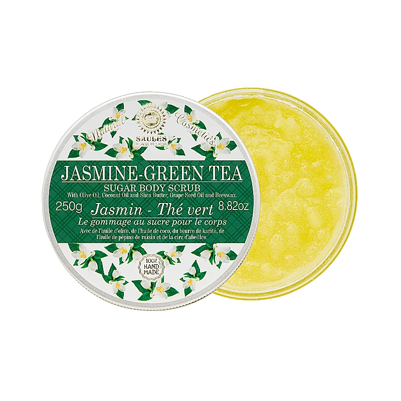 Peeling cukrowy Jasmine Green Tea - Saules