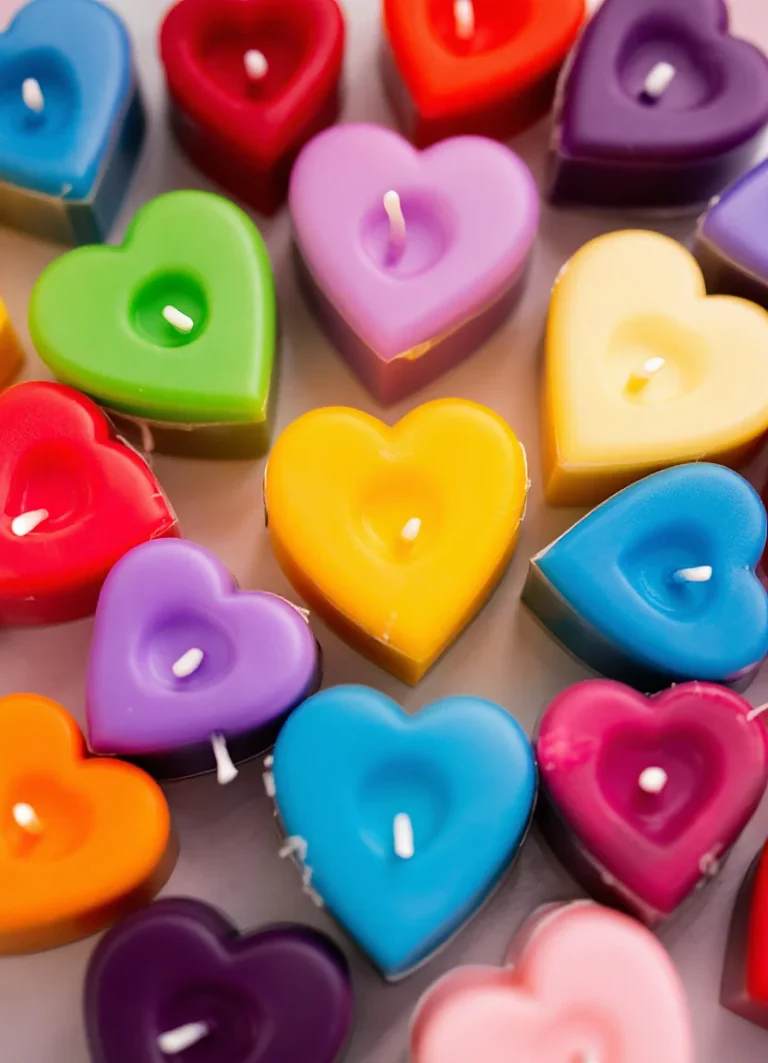 świeczki tealight - kolorowe