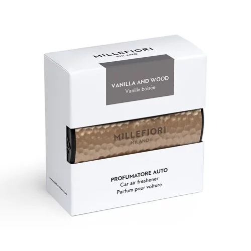 Zapach do samochodu Vanilla & Wood Car Icon Millefiori Milano